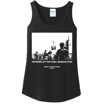 Worldfuckingpeace Store Offering Of The Final Benediction Ladies Essential Tank