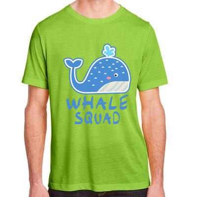 Whale Squad Ocean Love Gift Adult ChromaSoft Performance T-Shirt