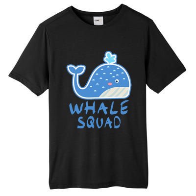 Whale Squad Ocean Love Gift Tall Fusion ChromaSoft Performance T-Shirt