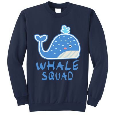 Whale Squad Ocean Love Gift Sweatshirt