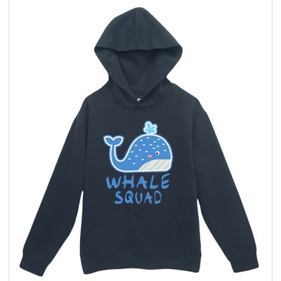 Whale Squad Ocean Love Gift Urban Pullover Hoodie