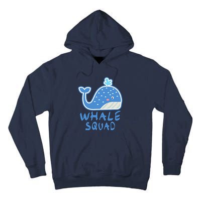 Whale Squad Ocean Love Gift Tall Hoodie