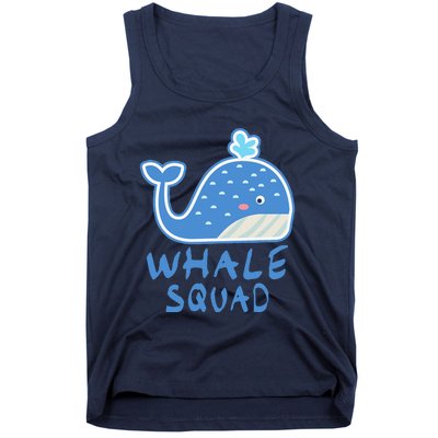 Whale Squad Ocean Love Gift Tank Top