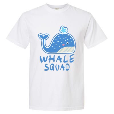 Whale Squad Ocean Love Gift Garment-Dyed Heavyweight T-Shirt