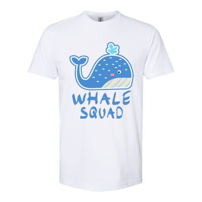 Whale Squad Ocean Love Gift Softstyle CVC T-Shirt