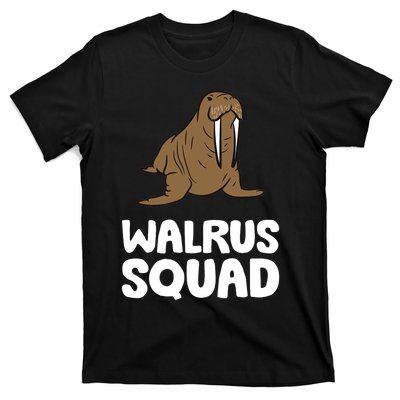 Walrus Squad Ocean Animal Funny Walrus Squad Premium T-Shirt