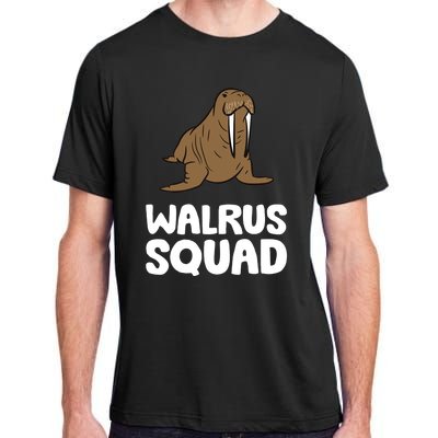 Walrus Squad Ocean Animal Funny Walrus Squad Premium Adult ChromaSoft Performance T-Shirt