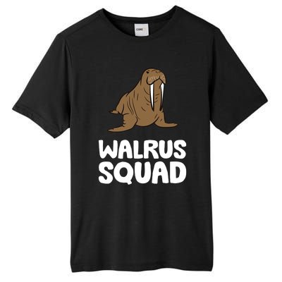 Walrus Squad Ocean Animal Funny Walrus Squad Premium Tall Fusion ChromaSoft Performance T-Shirt