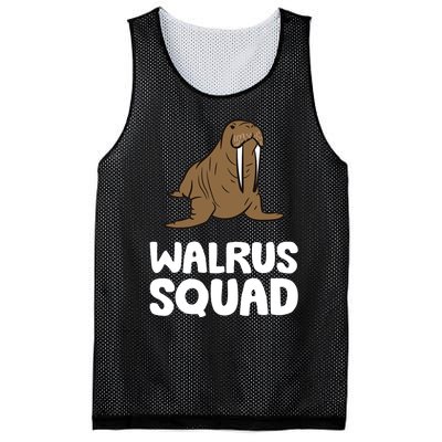 Walrus Squad Ocean Animal Funny Walrus Squad Premium Mesh Reversible Basketball Jersey Tank