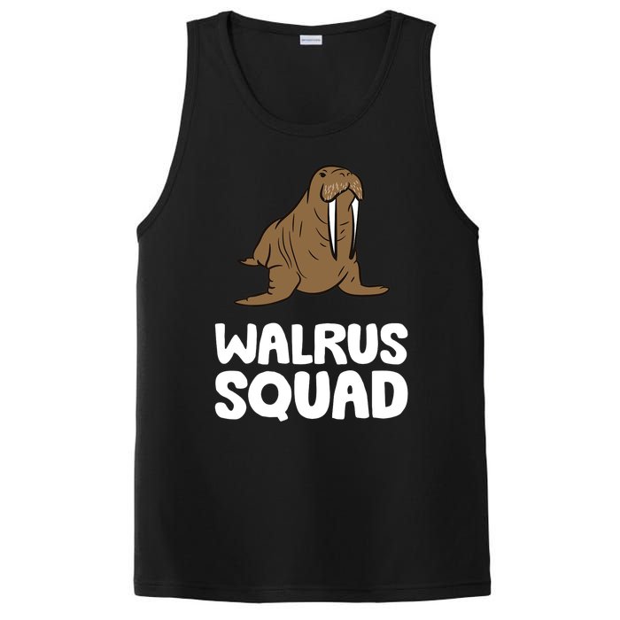 Walrus Squad Ocean Animal Funny Walrus Squad Premium PosiCharge Competitor Tank