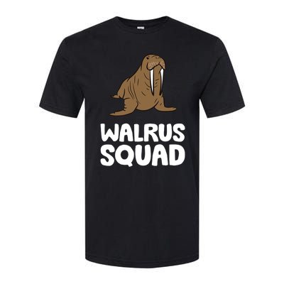 Walrus Squad Ocean Animal Funny Walrus Squad Premium Softstyle CVC T-Shirt