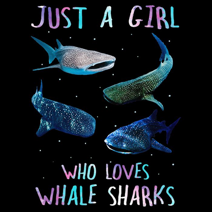 Watercolor Shark Ocean Just A Girl Who Loves Whale Sharks Bag