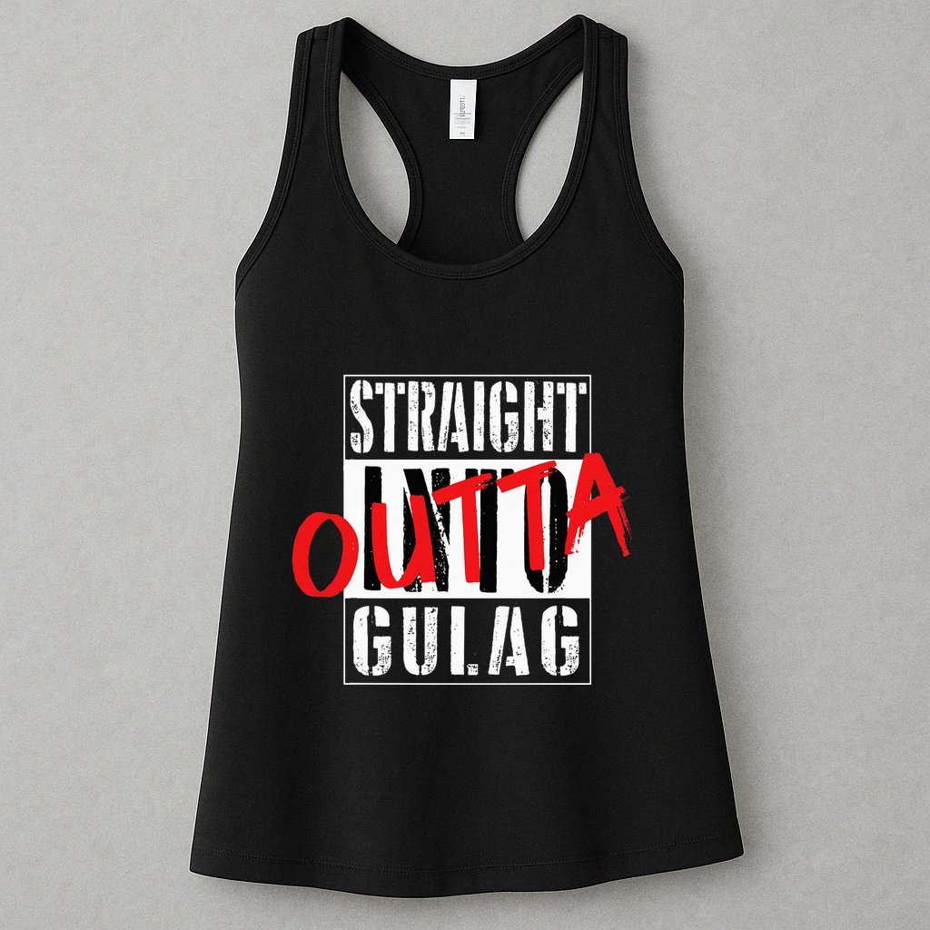 Warzone Straight Outta Gulag Duty Call Gamer Gift Womens Tank Top