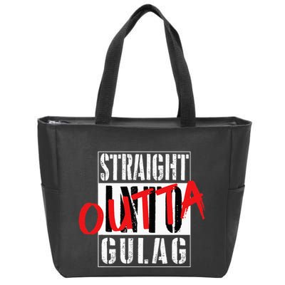 Warzone Straight Outta Gulag Duty Call Gamer Gift Zip Tote Bag