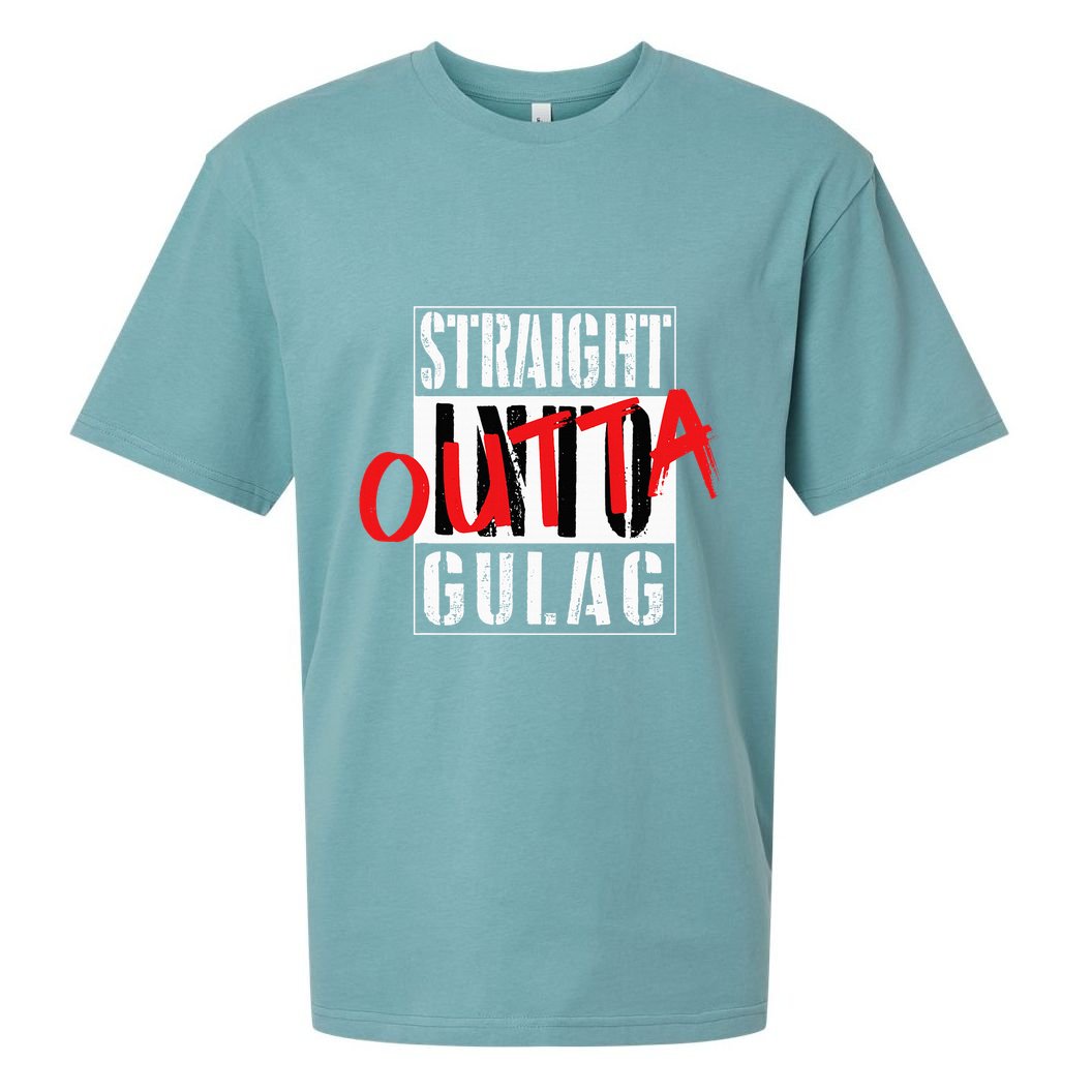 Warzone Straight Outta Gulag Duty Call Gamer Gift Sueded Cloud Jersey T-Shirt