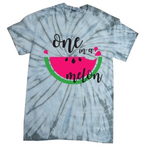 Watermelon Summer One in a Melon Fruit cool Tee gift Tie-Dye T-Shirt