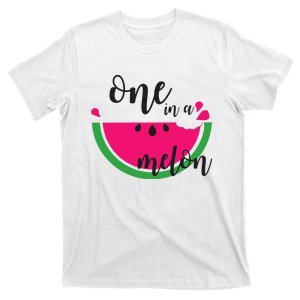 Watermelon Summer One in a Melon Fruit cool Tee gift T-Shirt