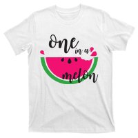 Watermelon Summer One in a Melon Fruit cool Tee gift T-Shirt