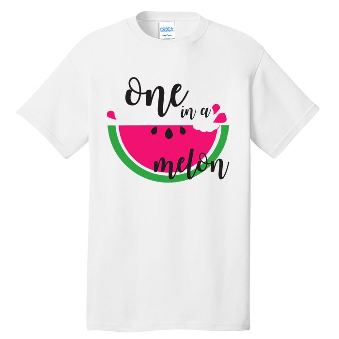 Watermelon Summer One in a Melon Fruit cool Tee gift Tall T-Shirt