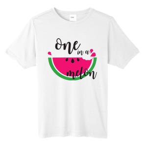 Watermelon Summer One in a Melon Fruit cool Tee gift Tall Fusion ChromaSoft Performance T-Shirt