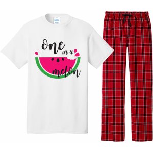 Watermelon Summer One in a Melon Fruit cool Tee gift Pajama Set