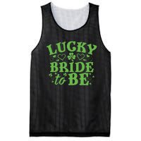 Womens St. Patrick's Day Green Shamrock Heart Wedding Gift Mesh Reversible Basketball Jersey Tank