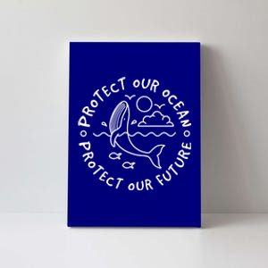 Whale Shark Protect Ocean Protect Our Future Gift Canvas