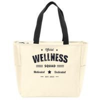 Wellness Squad P.e Crew Health Trainer Coach Nurse Zip Tote Bag