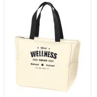 Wellness Squad P.e Crew Health Trainer Coach Nurse Zip Tote Bag