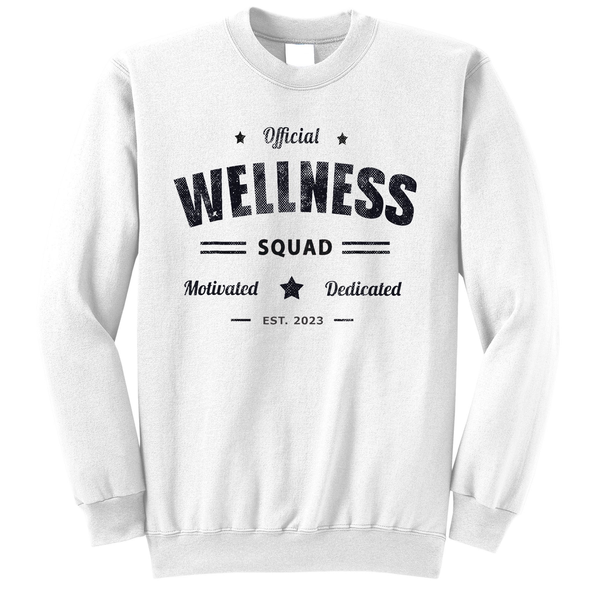 Wellness Squad P.e Crew Health Trainer Coach Nurse Sweatshirt