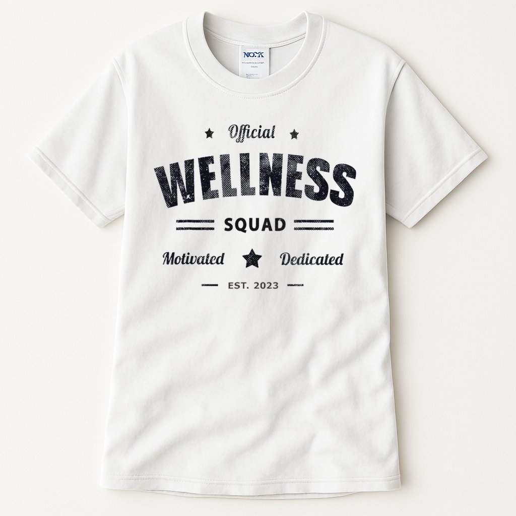 Wellness Squad P.e Crew Health Trainer Coach Nurse Tall T-Shirt