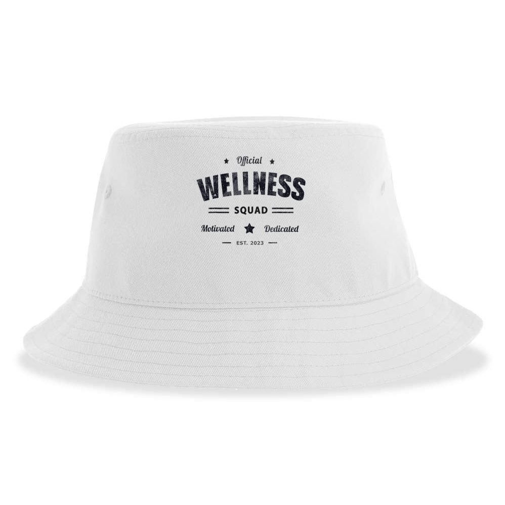 Wellness Squad P.e Crew Health Trainer Coach Nurse Sustainable Bucket Hat
