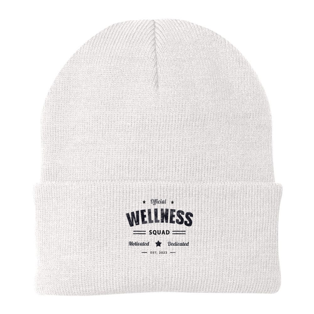 Wellness Squad P.e Crew Health Trainer Coach Nurse Beanie