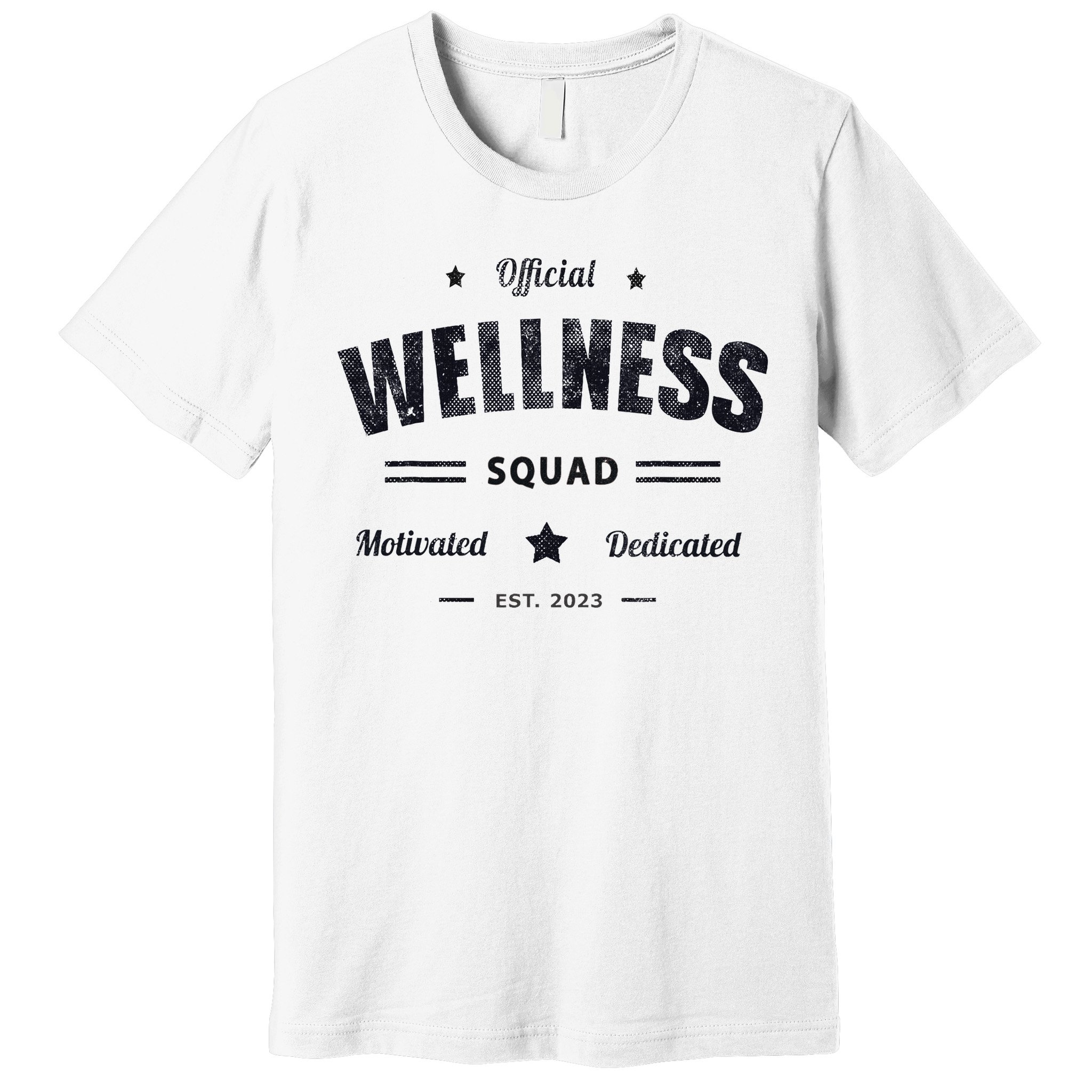 Wellness Squad P.e Crew Health Trainer Coach Nurse Premium T-Shirt