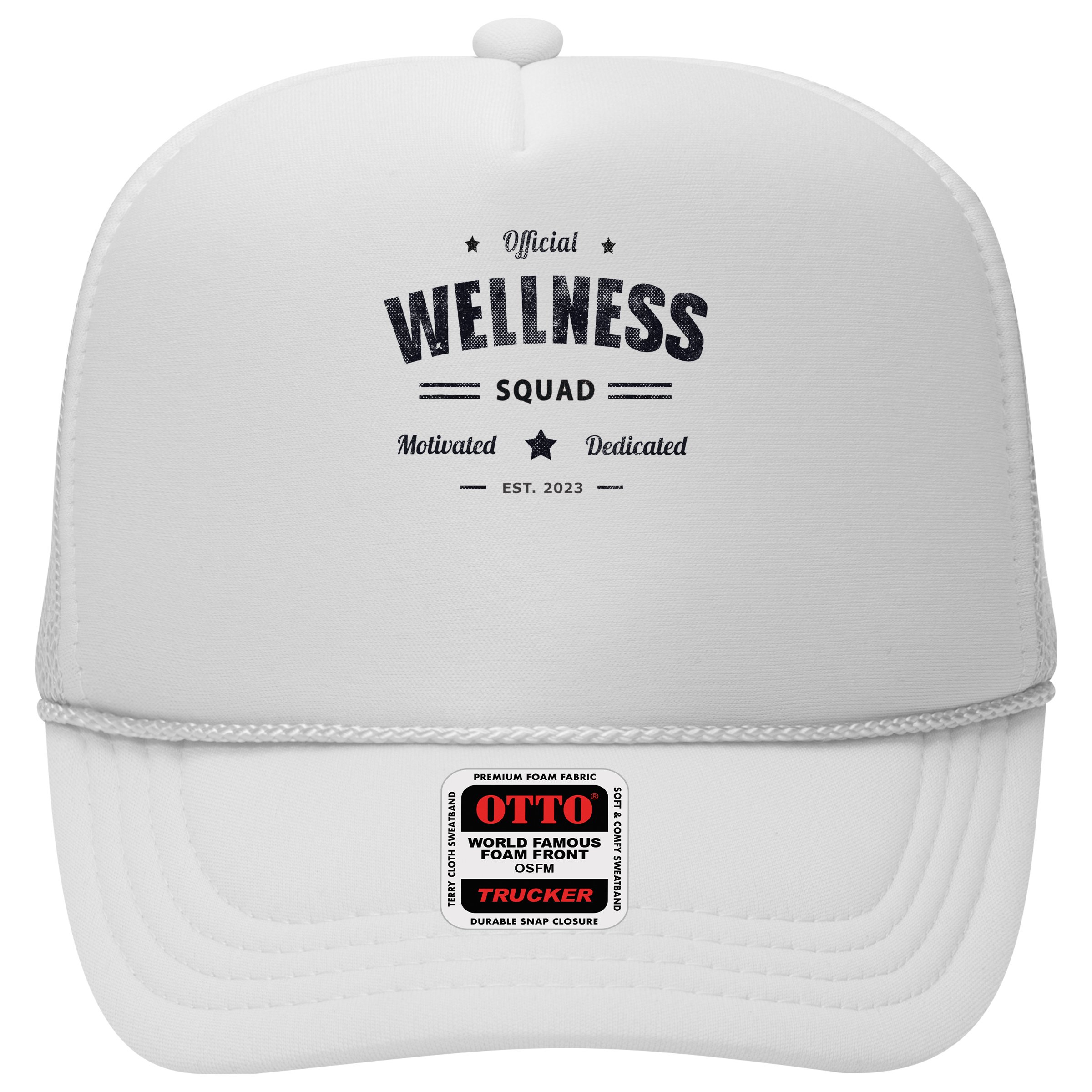 Wellness Squad P.e Crew Health Trainer Coach Nurse Hat
