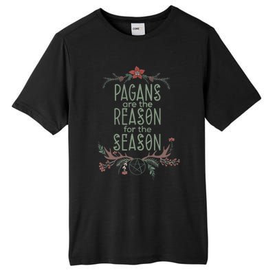 Winter Solstice Pagans Are The Reason For The Season Yule Tall Fusion ChromaSoft Performance T-Shirt