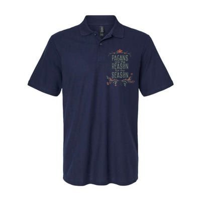 Winter Solstice Pagans Are The Reason For The Season Yule Softstyle Adult Sport Polo