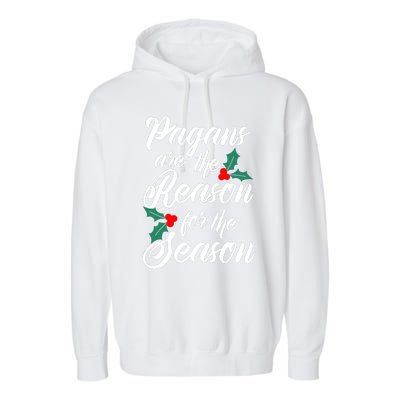 Winter Solstice Pagans Are The Reason For The Season Yule Garment-Dyed Fleece Hoodie