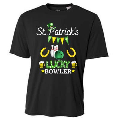 WoFUNNY SAINT PATRICK'S DAY GIFT FOR WOWHO LOVE BOWLING Cooling Performance Crew T-Shirt