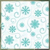 Winter Snowflakes Pattern Legacy Tie Dye Trucker Hat