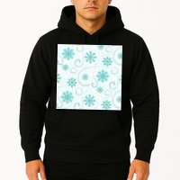 Winter Snowflakes Pattern Hoodie