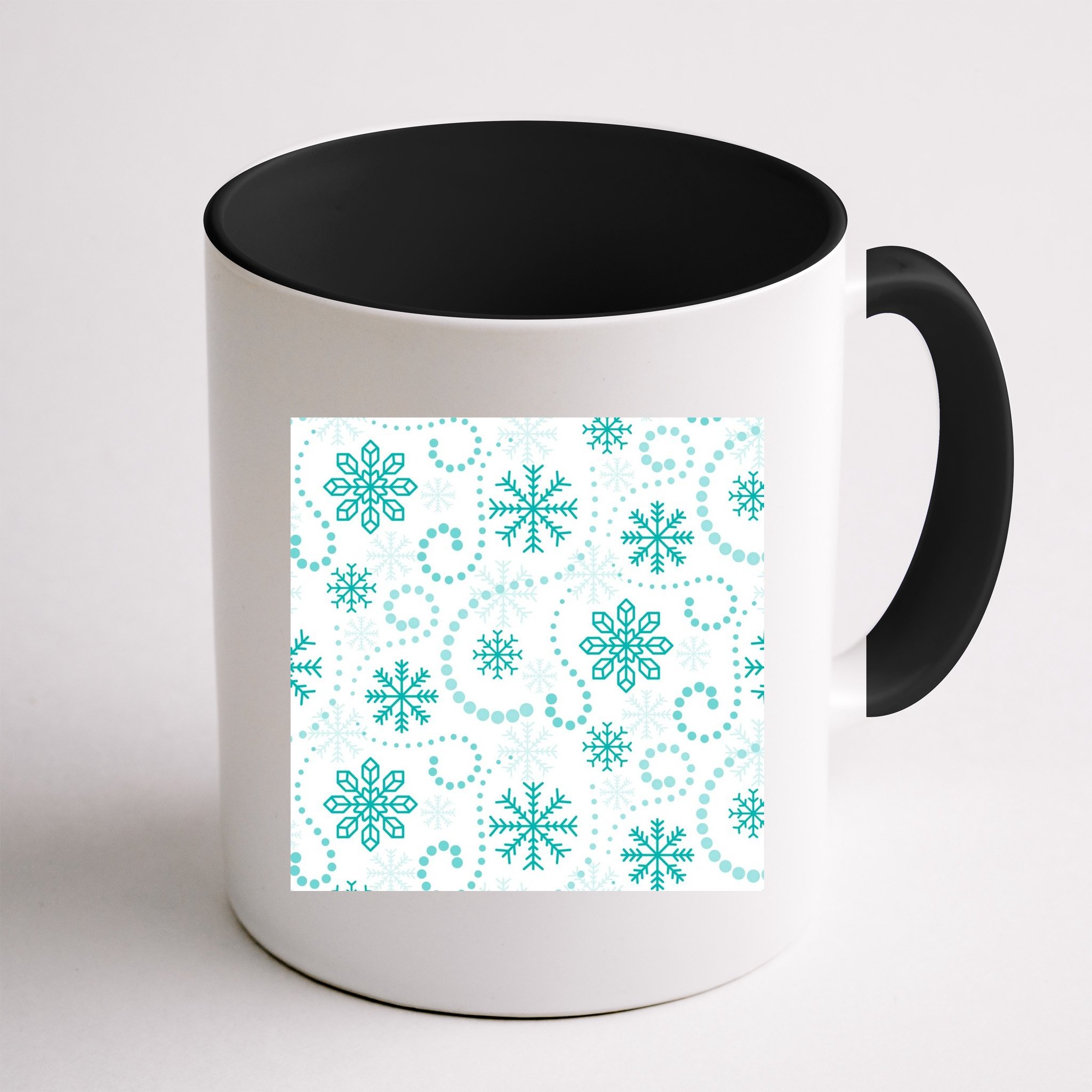 Winter Snowflakes Pattern Mug