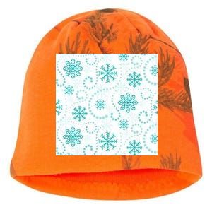 Winter Snowflakes Pattern Kati - Camo Knit Beanie