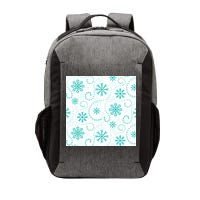 Winter Snowflakes Pattern Vector Backpack