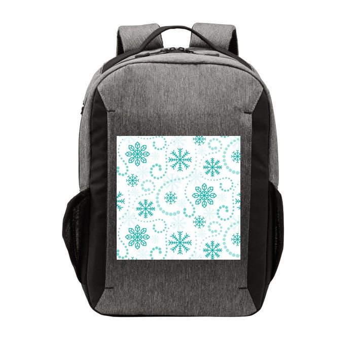 Winter Snowflakes Pattern Vector Backpack