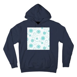 Winter Snowflakes Pattern Hoodie