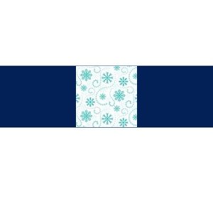 Winter Snowflakes Pattern Bumper Sticker