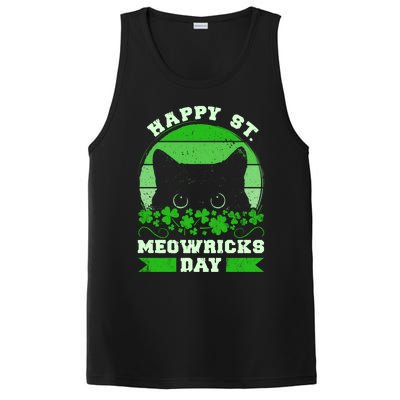 Wo St Patricks Day Outfit Cat Owner Cat Lover Gift PosiCharge Competitor Tank