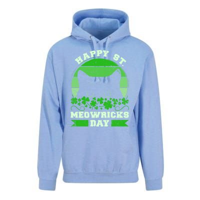 Wo St Patricks Day Outfit Cat Owner Cat Lover Gift Unisex Surf Hoodie