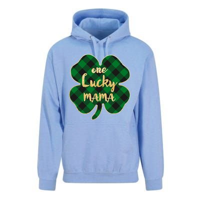 Wo St Patrick's Day Gift For Moms Cute One Lucky Mama Gift Unisex Surf Hoodie